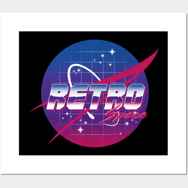 Retro Space Wall Art by Eilex Design